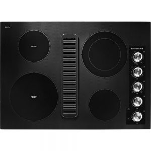 Induction Cooktop With Downdraft 