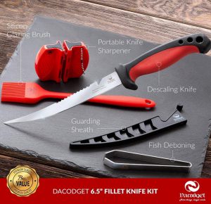 Dacodget 6.5 inch Fillet Knife Kit 