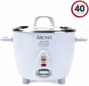 Stainless Steel Rice Cooker Aroma Simply Stainless Rice Cooker