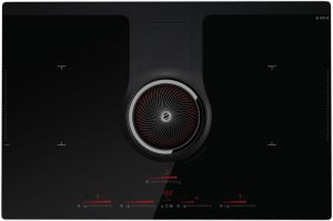 Induction Cooktop With Downdraft Elica 33" Tesla HP Induction