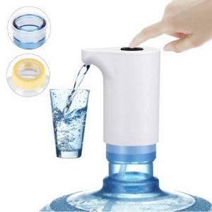 Water Pump Dispenser, Water Bottle Pump for 1.3-5 Gallon, Portable Mini Bottle Water Bottle Dispenser for Home Office Kitchen Outdoor